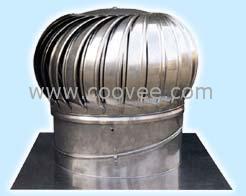 無動力屋頂風機、屋脊通風器